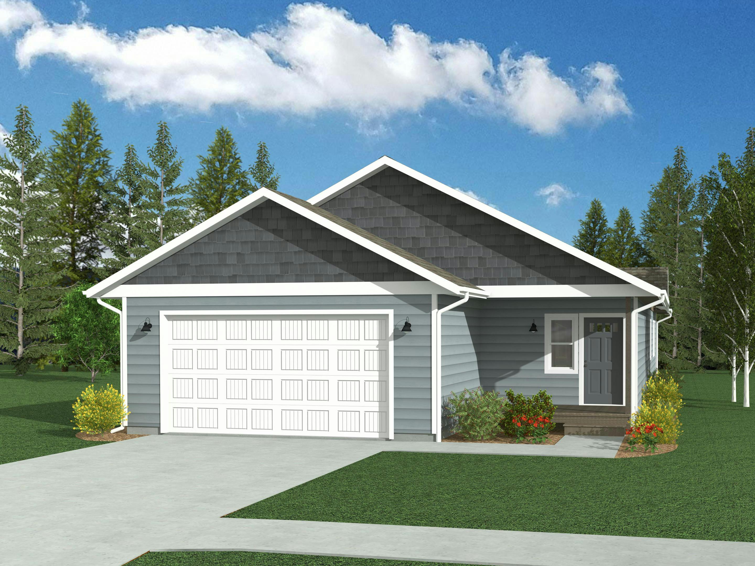 The Lamberson B New Home Rendering by Terry Homes