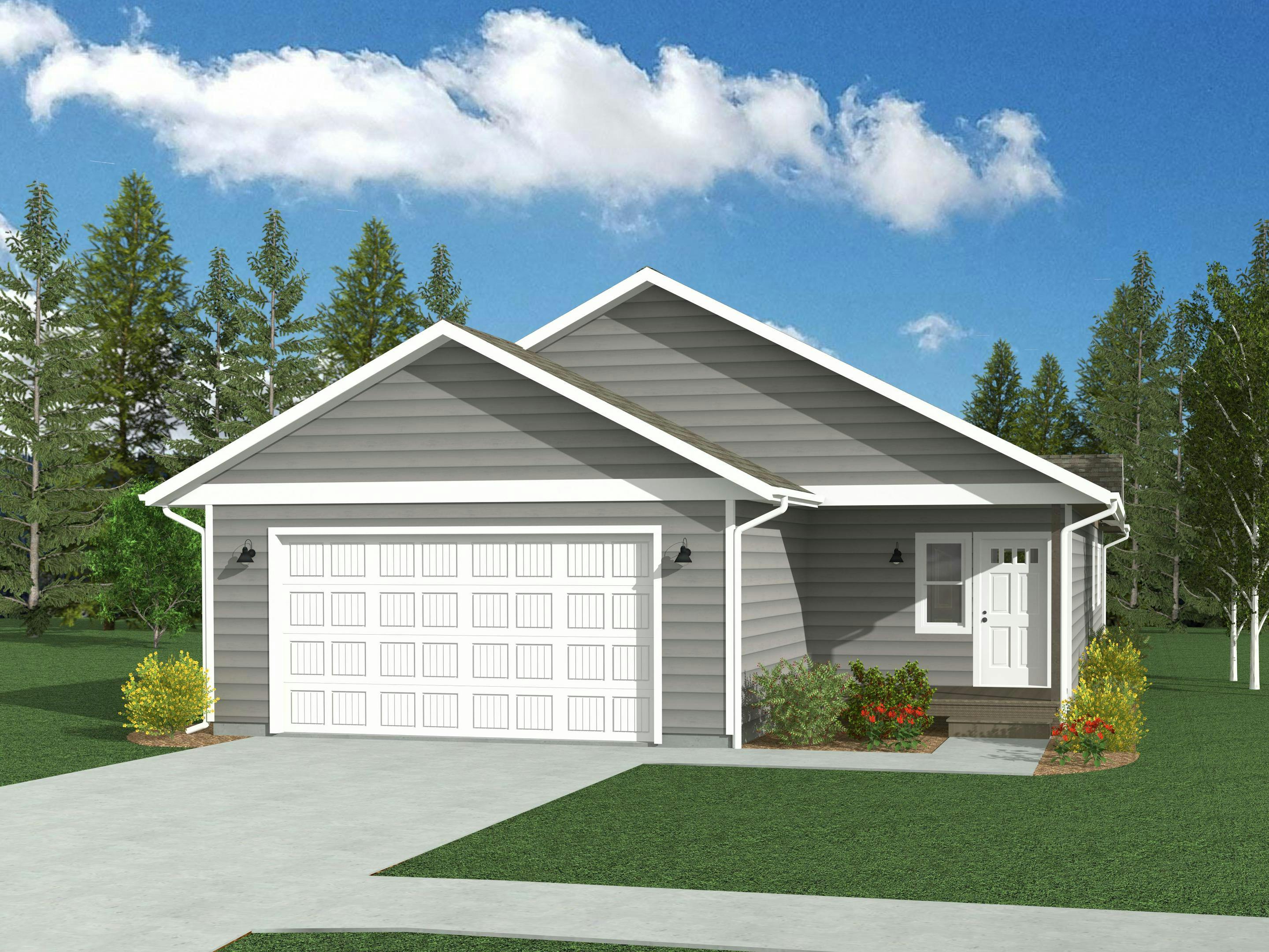 The Lamberson D New Home Rendering by Terry Homes